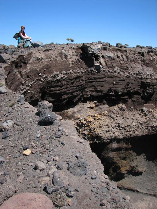 La Palma,  krater van Hoyo Negro