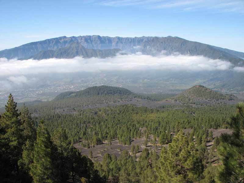 La Palma, zicht op El Paso