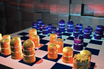 to 3D graphics, Luminous Chessmen by Johan Framhout