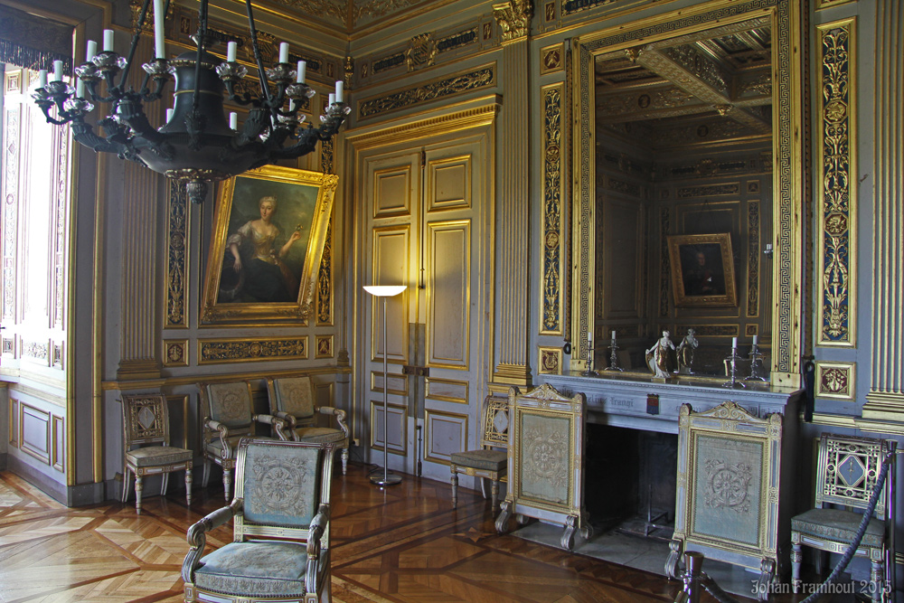 Ancy-le-Franc, interior of the castle