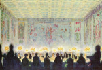 naar het schilderij Franz Stuck (Duitsland, 1863-1928), Het Avondmaal, 1913 