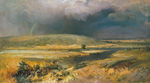 to the painting Fyodor Vasilyev, Volga Lagoon, 1870