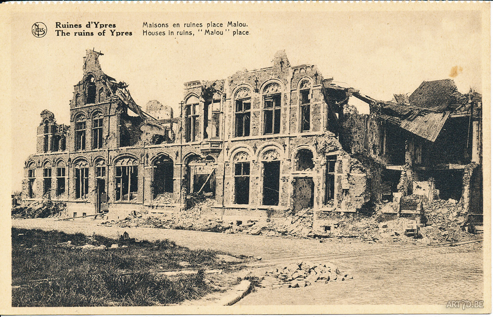 Ieper en Veurne voor en na de eerste wereldoorlog
