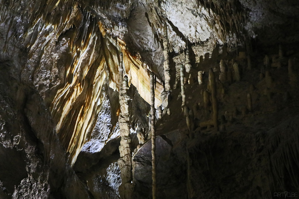 Caves of Han in Belgium