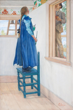 Carl Larsson, Suzanne and another, 1901