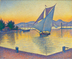 Paul Signac, Le port au soleil couchant
