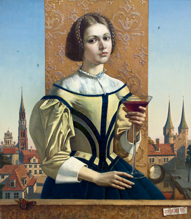 Bekhova Julia (oil on canvas)