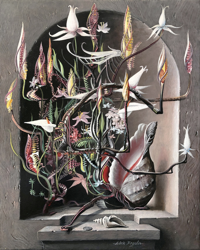 Aibek Begalin (oil on canvas) 