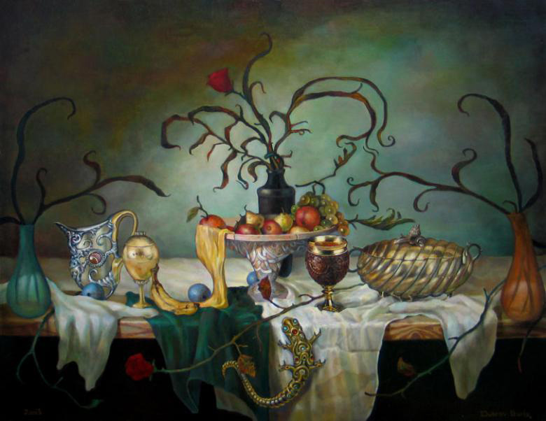 Boris Dubrov (oil on canvas)