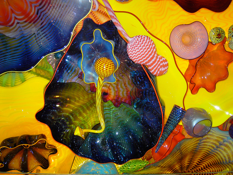 chihuly, glass sculpture