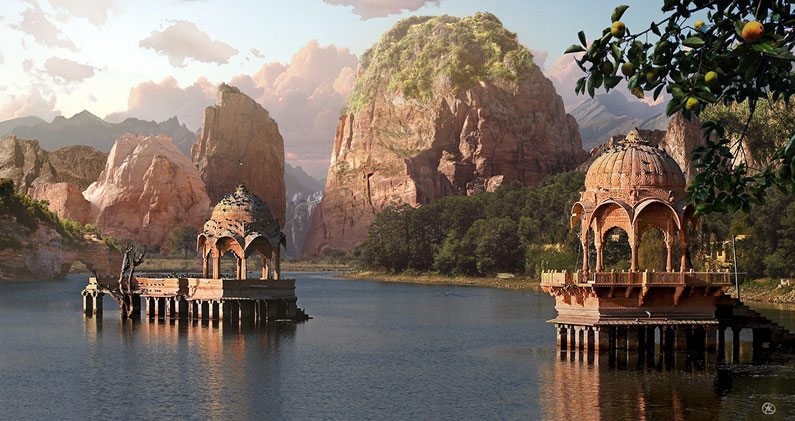 Yaroslav, Water Temples (3D art)