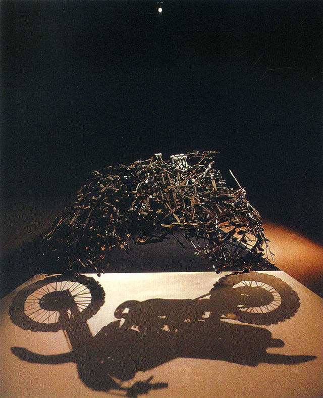 Shigeo Fukuda, Shadow of Motorbike 