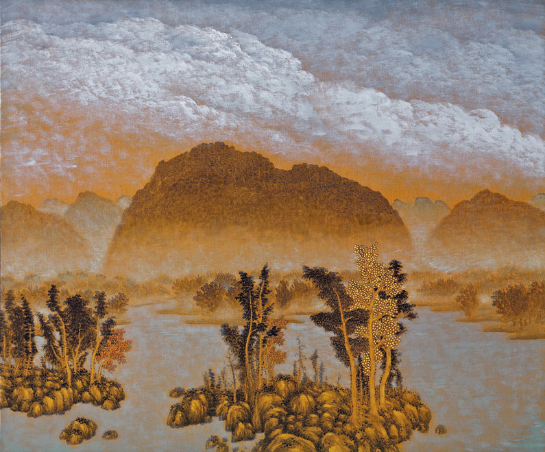 Gao Huijun, Clouds on Jingting Mountains