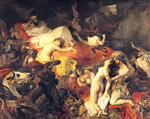 Eugène Dalacroix, The Dead of Sardanapale 