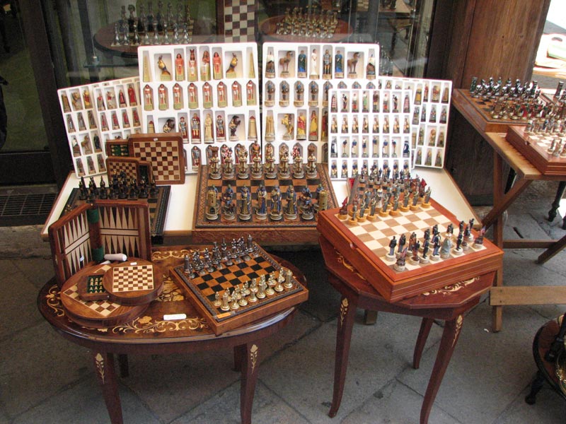 winkel v schaakstukken in san marco