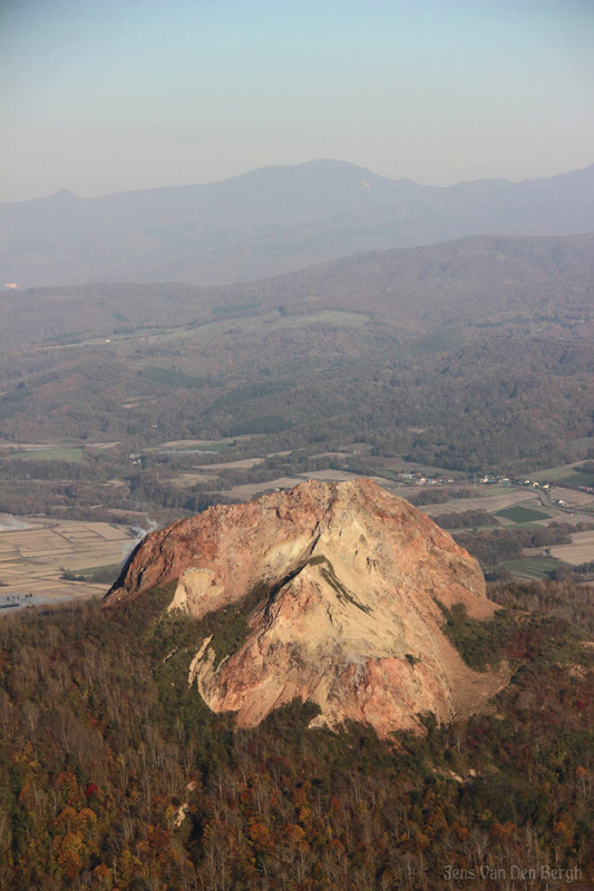 Showa Shinzan - a "new" volcano that only started appearing after 1943, Shikotsu-Toya National Park