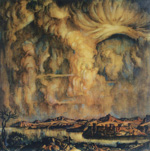 Konstantin Bogaevsky (1872-1943 Feodosiya, Ukraine), A Cloud, compl. 1925