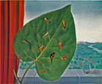 naar het schilderij René Magritte, The Look inside, 1942
