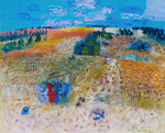 Raoul Dufy (1877-1953), The Wheatfield, 1929, oil on canvas 