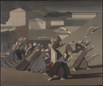 Winifred Knights (1899-1947), The deluge, 1920, oil on canvas 
