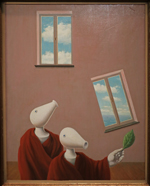 René Magritte, Les rencontres naturelles, 1945 (MSK Brussels) 