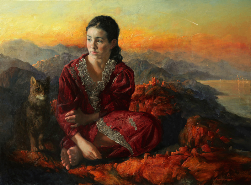 Kurbanov Arsen (oil on canvas)
