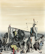 to Yves Tanguy, Untitled