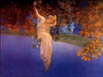 to Maxfield Parrish, Reveries, 1913