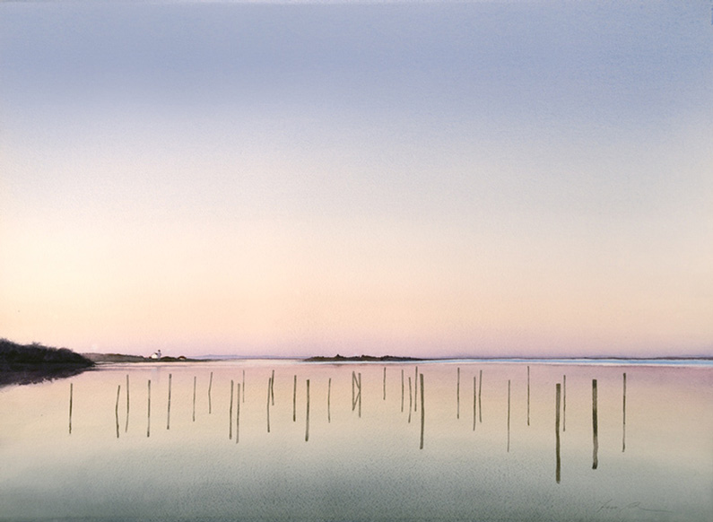 Fred Poisson, Silent Afterglow on the salt Pond